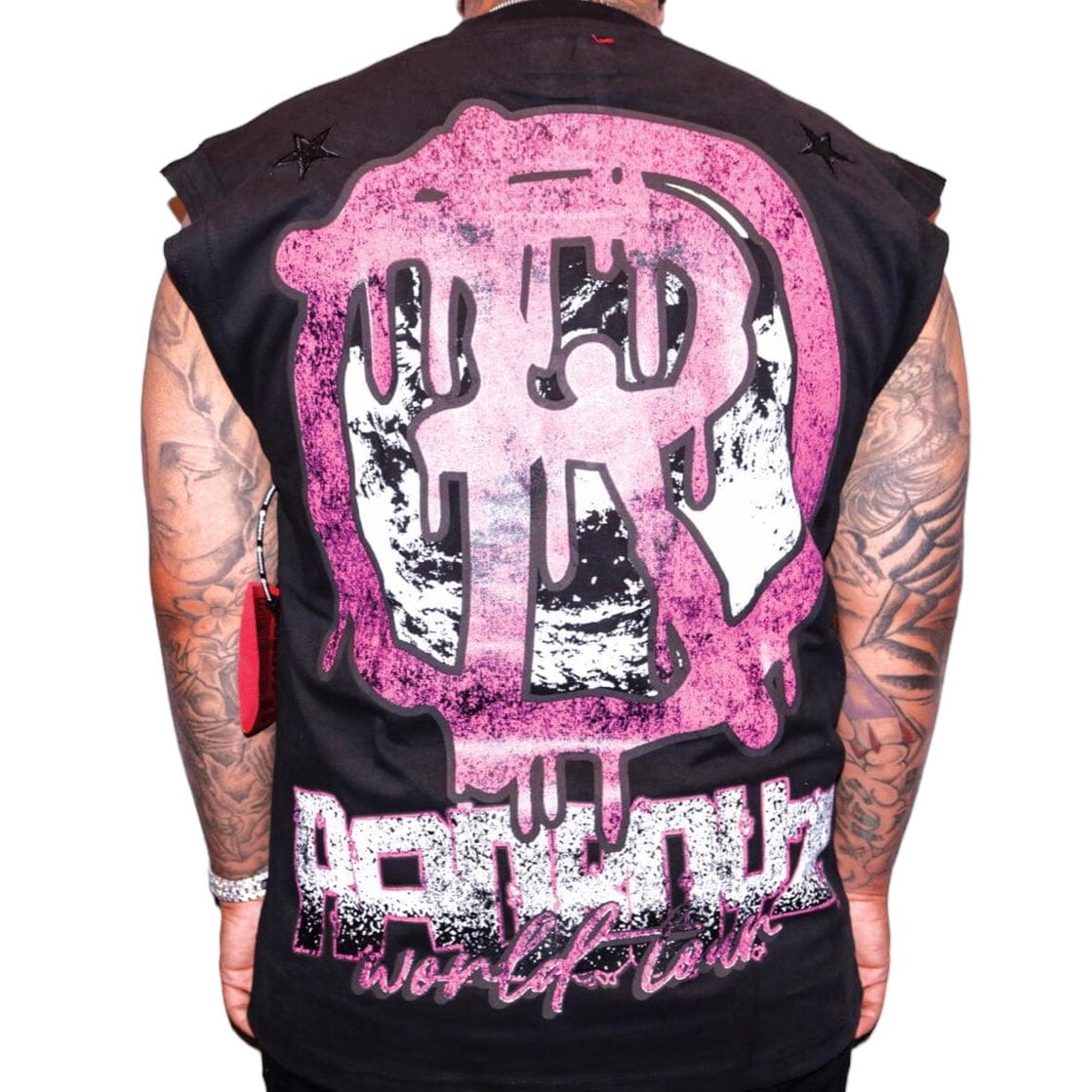 Rad Boyz World Tour Sleeveless Tee (Black) RB-KT-054