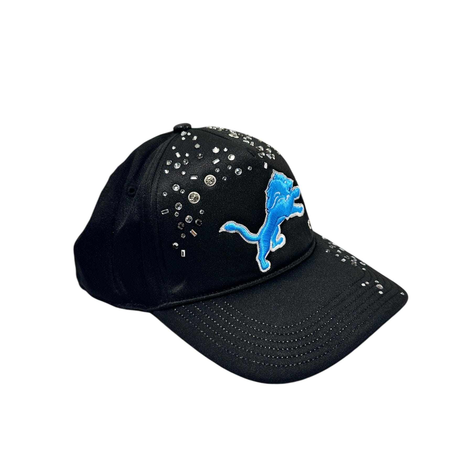 Pro Standard Detroit Lions Ice Foam Pro Pinch Snapback (Black)