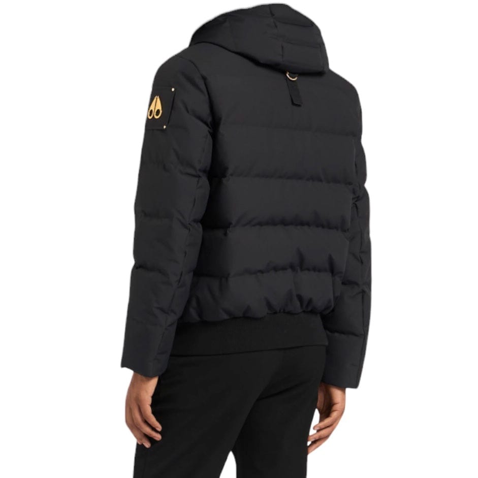 Moose Knuckles Cloud Bomber Sh Gold Black Jacket (Black/Gold) M34MJ005GS