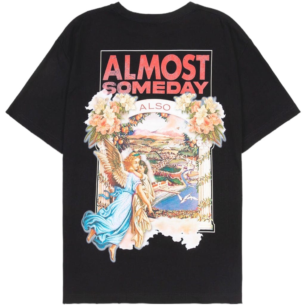 Almost Someday Postcard Tee (Black) C9-13