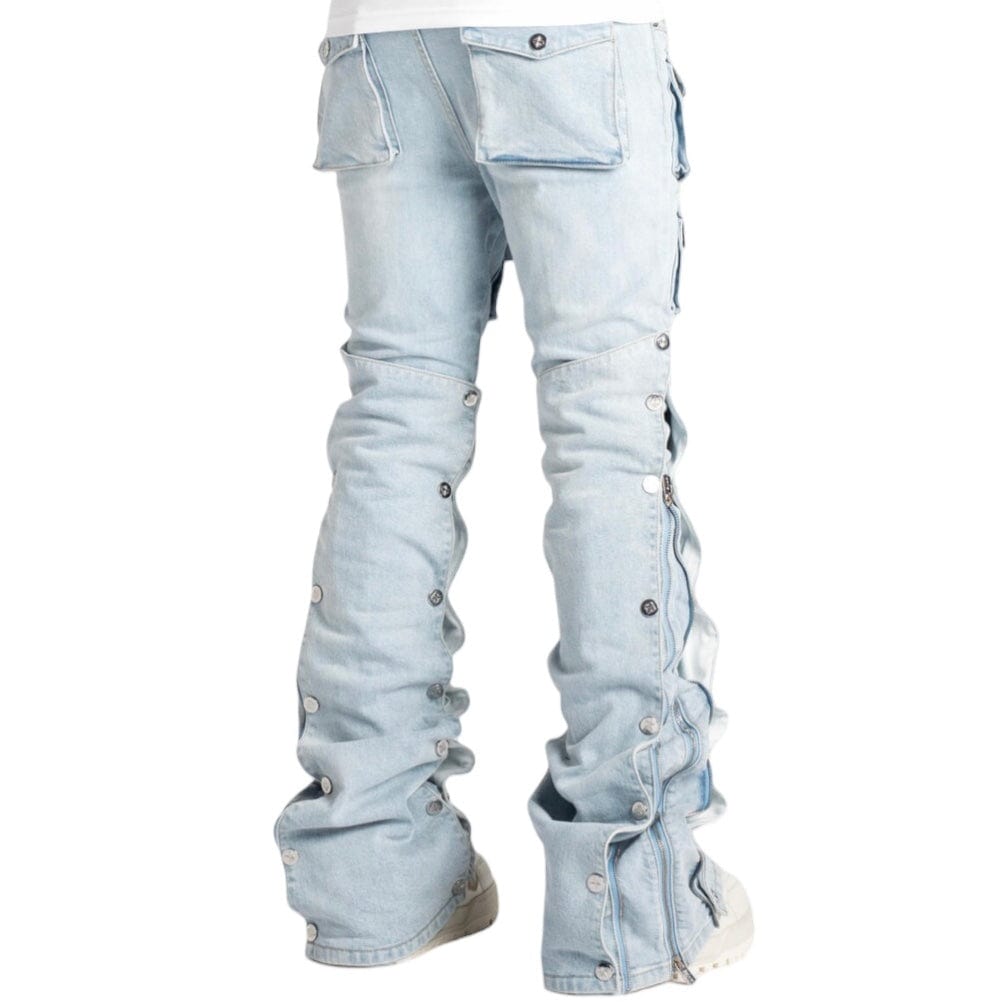 Guapi Aqua Blue Stacked Premium Denim (Aqua Blue) GUAP132