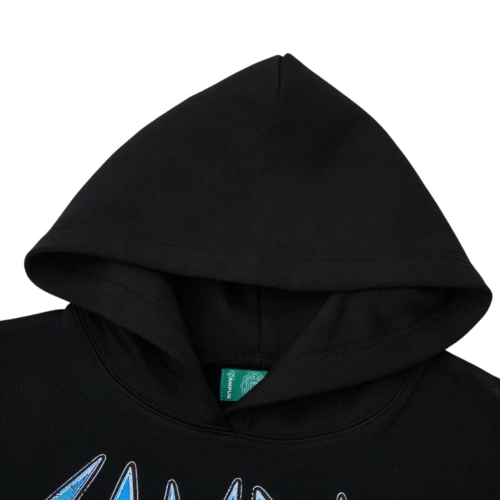 Campus Goods Broken Web Hoodie (Black) CG-H25-035