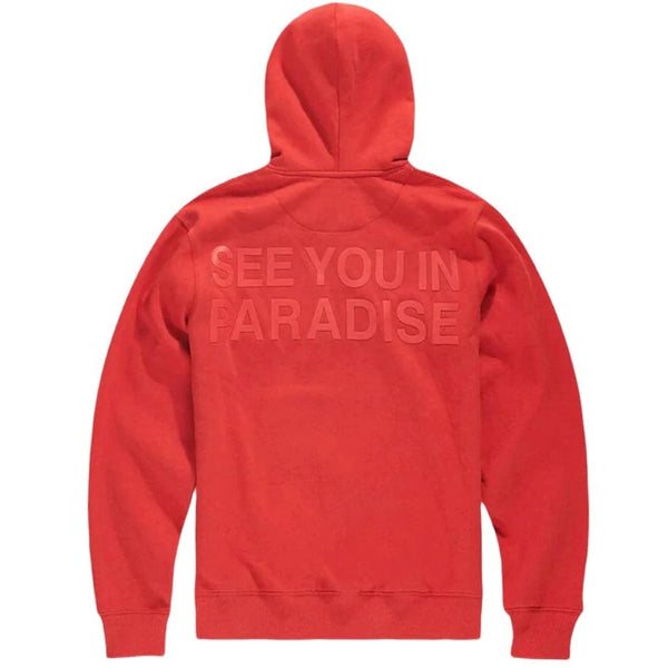 Kids Jordan Craig Paradise Tonal Pullover Hoodie (Red) 8862HK