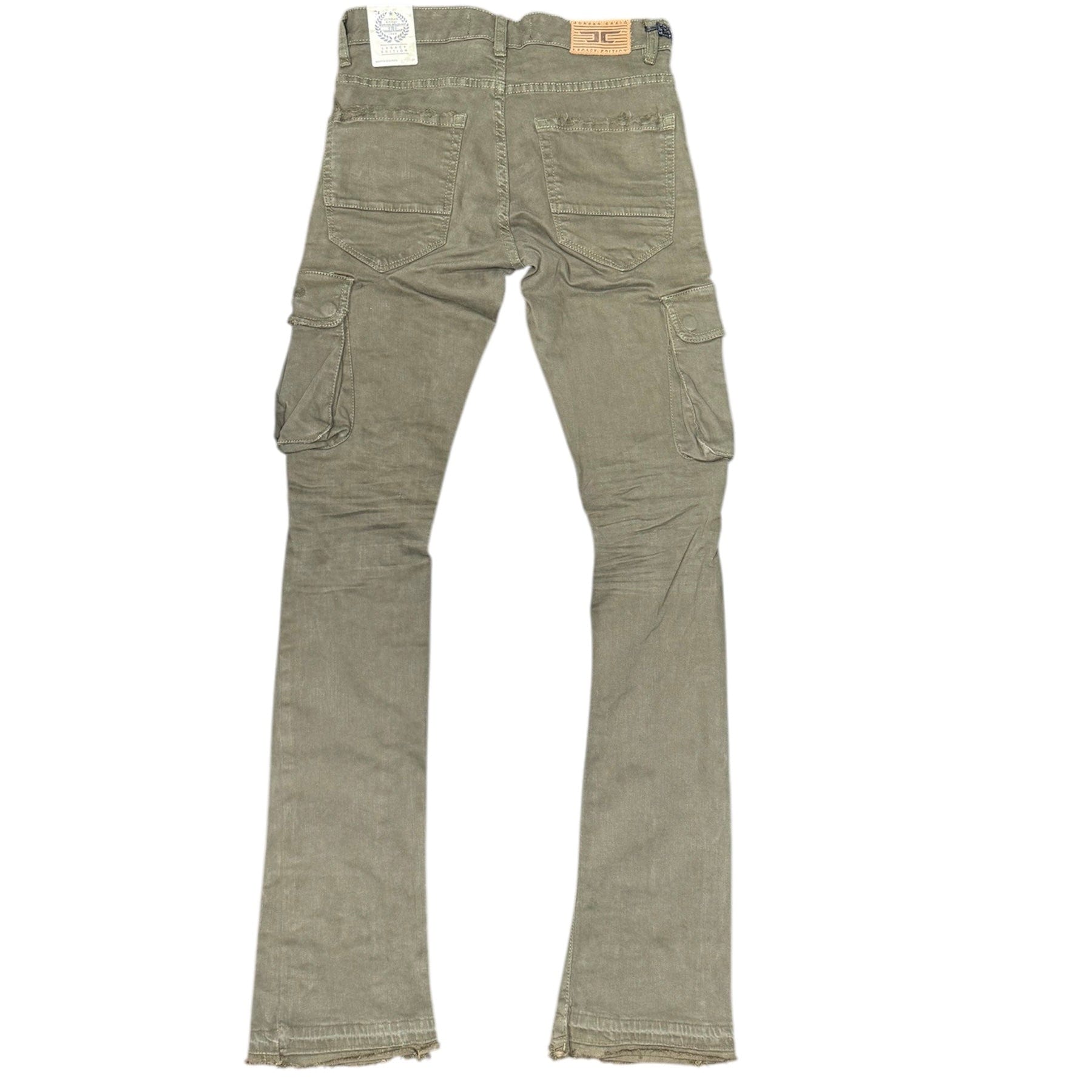 Jordan Craig Martin Stacked Cargo Pocket Pants (Army Green) JTF1263