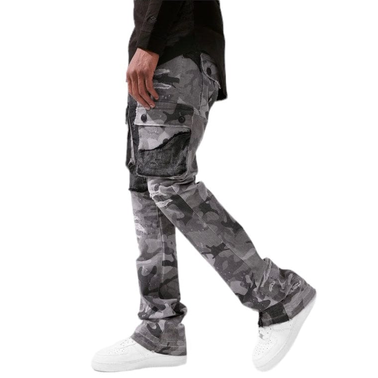 Jordan Craig Ross Stacked Platoon Denim (Black Camo) JRF1142C