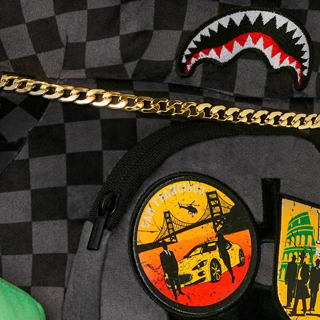 Sprayground Global Mogul Unlimited Miles Moneybear Teddybear Backpack