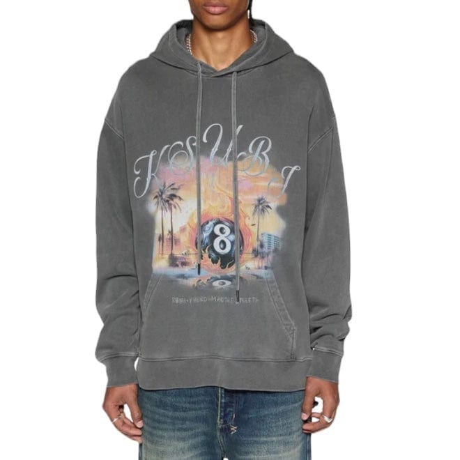 Ksubi World Order Biggie Hoodie (Charcoal) MPS25FL012