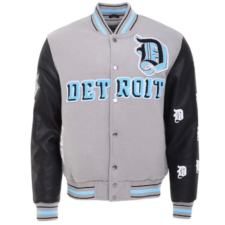 Jordan Craig D-Town Varsity Jacket (Lion Grey) 91653