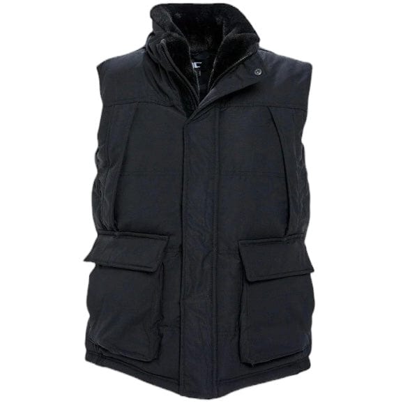 Jordan Craig Yukon Fur Lined Puffer Vest (Black) 9377V