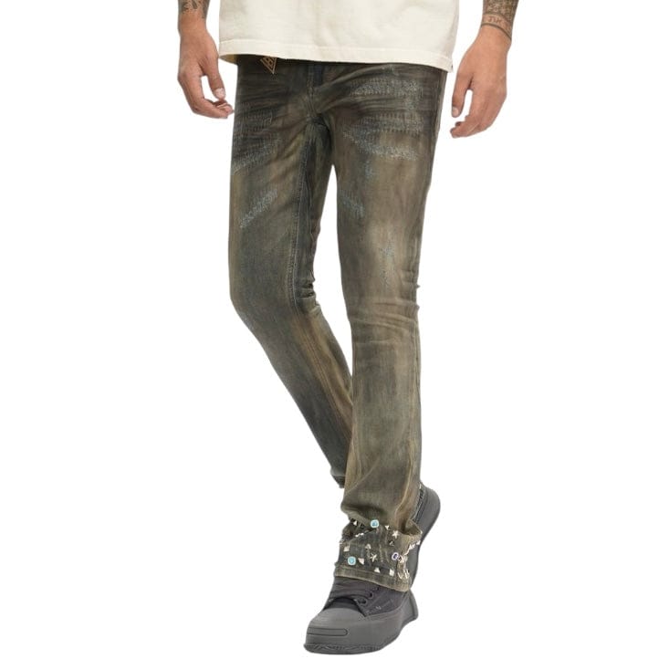 Valabasas Ion Stacked Denim (Lt. Dirty Vintage Wash Wax) VLBS-VJ3-1058