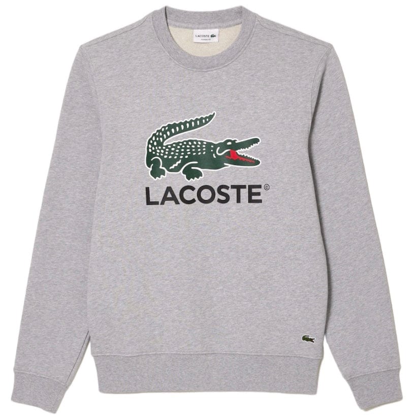 Lacoste Classic Fit Fleece Sweatshirt (Grey Chine) SH1281-51