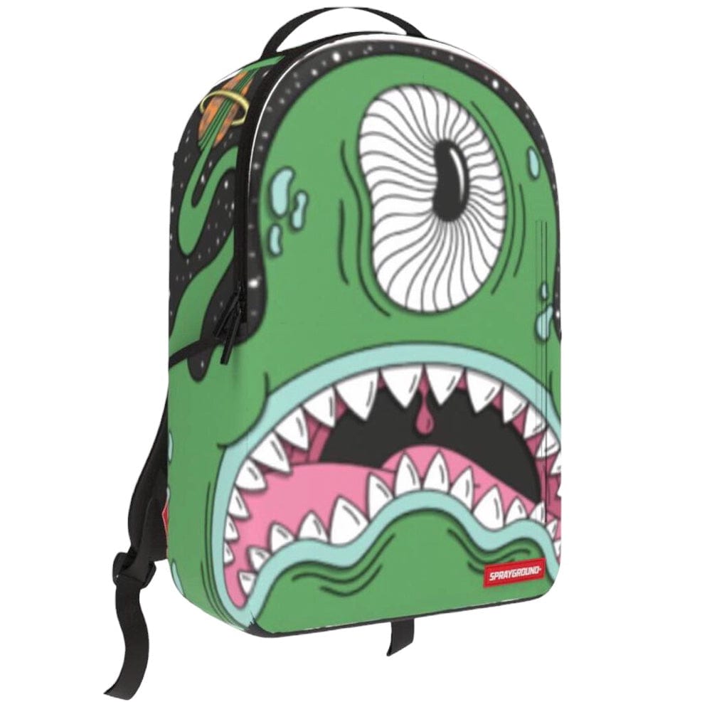 Sprayground Jorge Rodriguez Green Alien Backpack