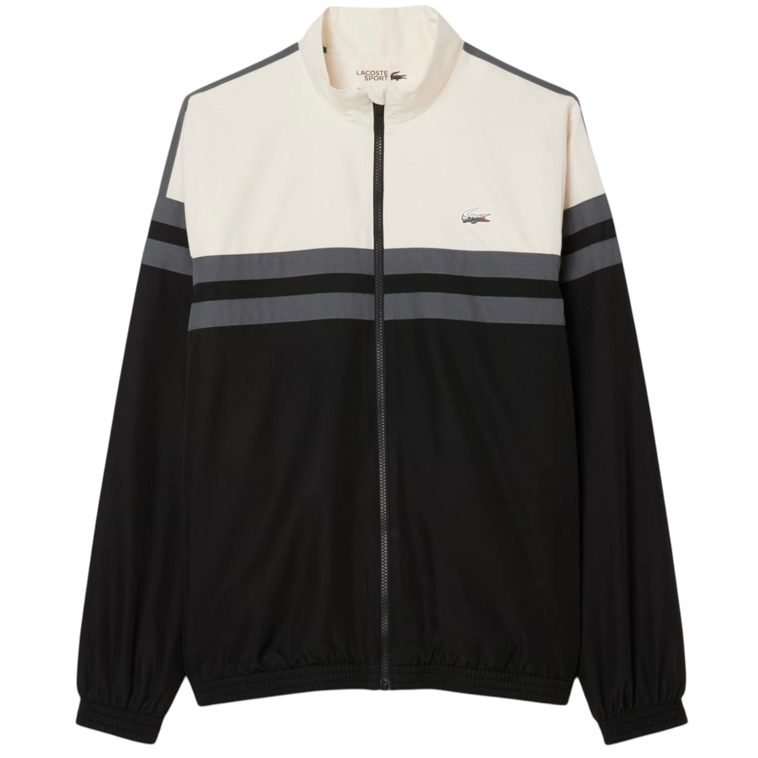 Lacoste Sport Landscape Crocodile Tracksuit (Black/White/Blue) WH6305-51