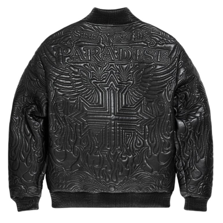 See You In Paradise Sinister Bomber Jacket (Black) 91666
