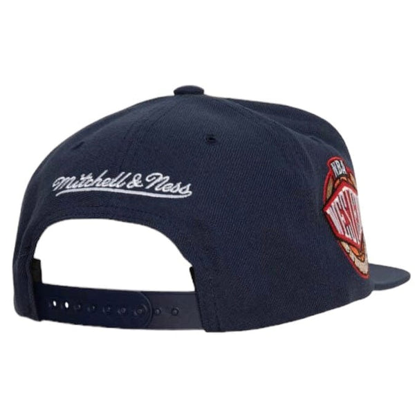 Mitchell & Ness Nba Golden State Warriors Conference Patch Snapback (Navy)