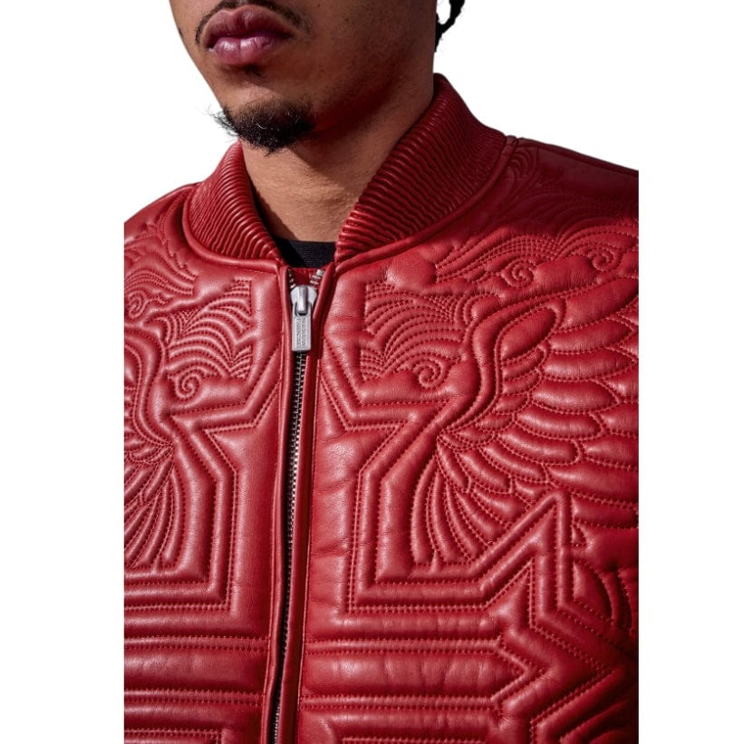 See You In Paradise Sinister Bomber Jacket (Red) 91666