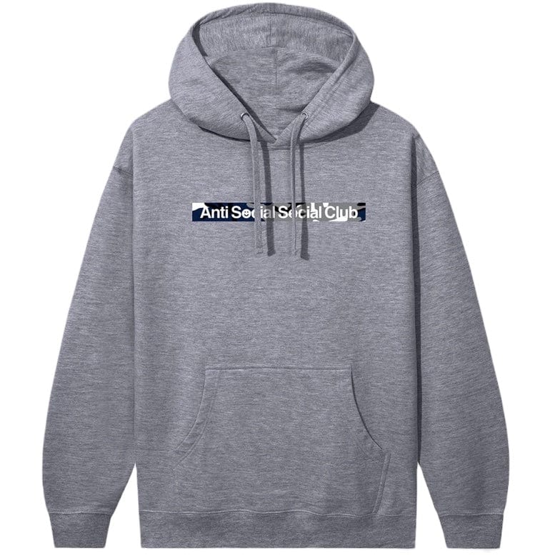 Anti Social Social Club Pay No Attention Hoodie (Gunmetal Heather)