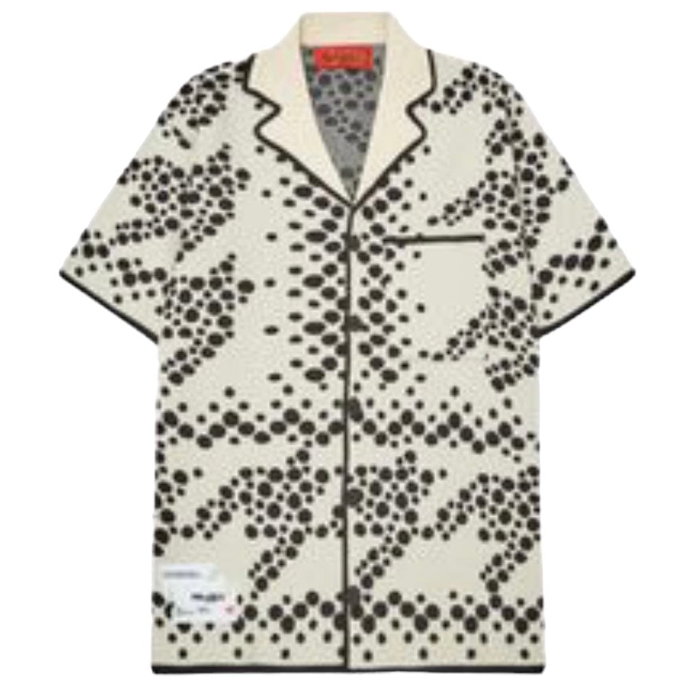 Free Refills Habana Crochet Button Up Shirt (Ivory) FRC1-27