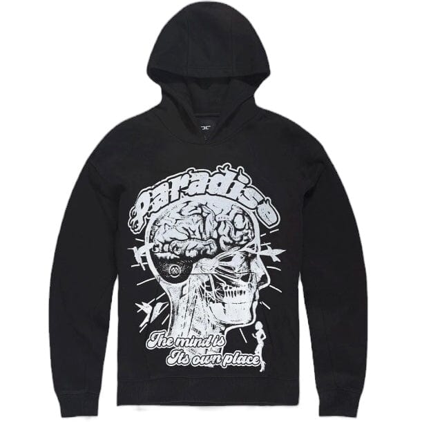 Jordan Craig Cranial Paradise Pullover Hoodie (Black) 8626H