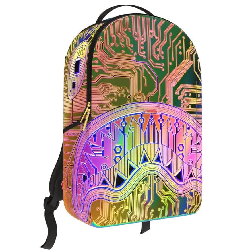 Sprayground Circruit Board Shark Backpack