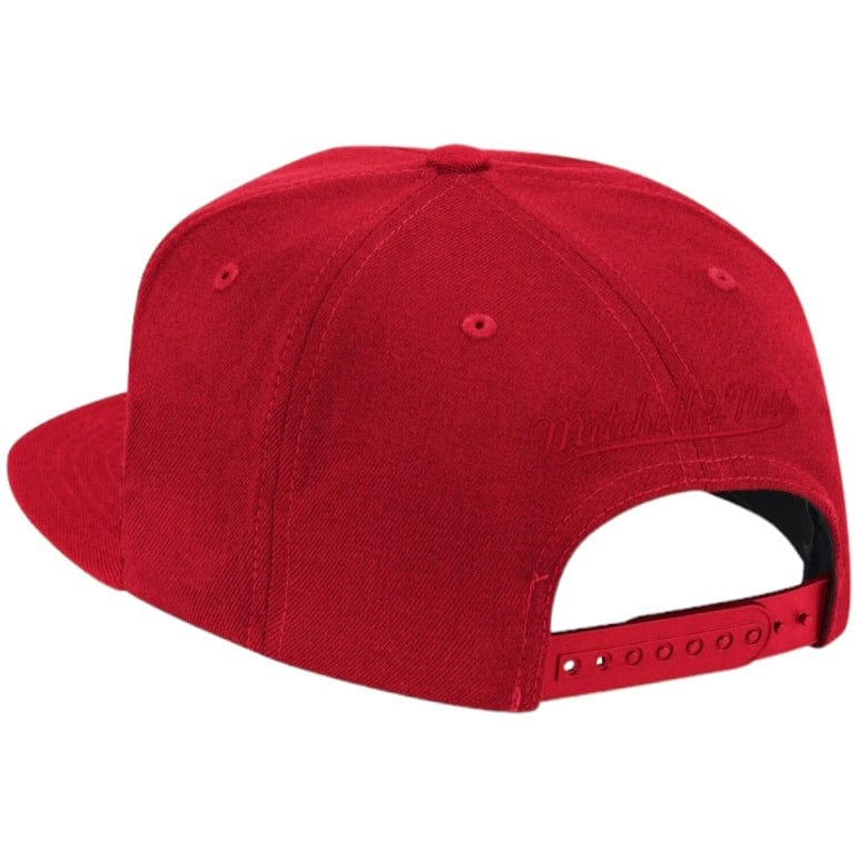 Mitchell & Ness Nba Houston Rockets Script Snapback (Red)