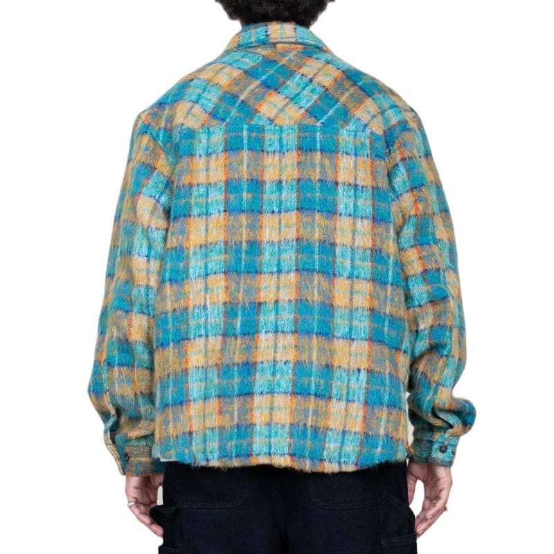 Eptm Side Slit Flannel (Teal) EP11691