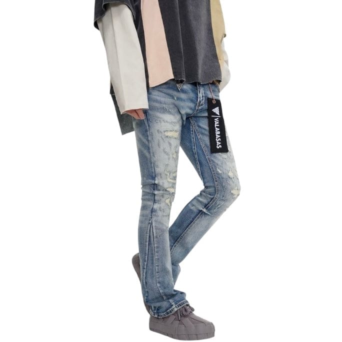 Valabasas Bald Stacked Denim (Vintage Blue) VLBS-VJ3-1019