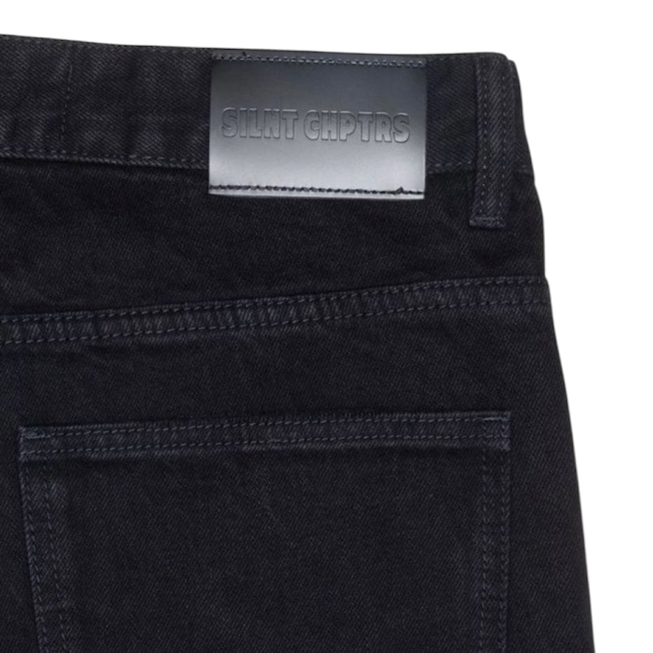 Silnt Chptrs Straight Denim (Jet Black) SC-J3-006