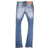 Bemburi Stacked Denim Jean (Medium Blue)