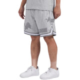 Pro Standard Detroit Lions Triple Tonal Dk Shorts (Heather Grey)