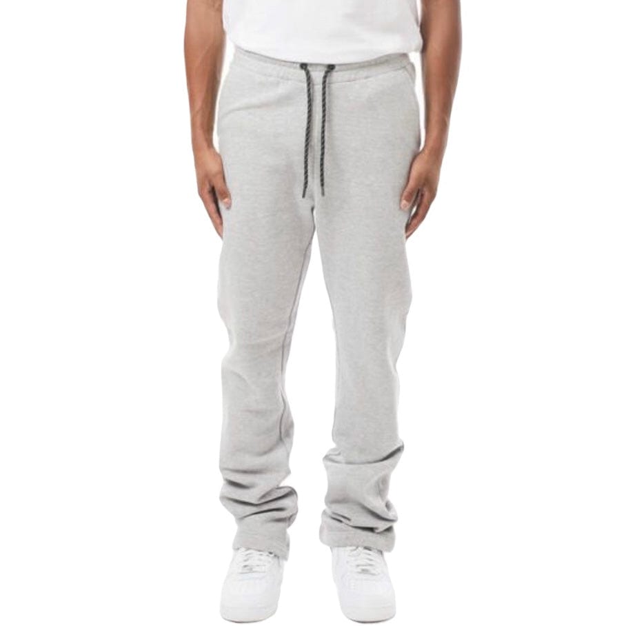 M. Society Stacked Fleece Sweatpants (Ice Gray) MS-23708