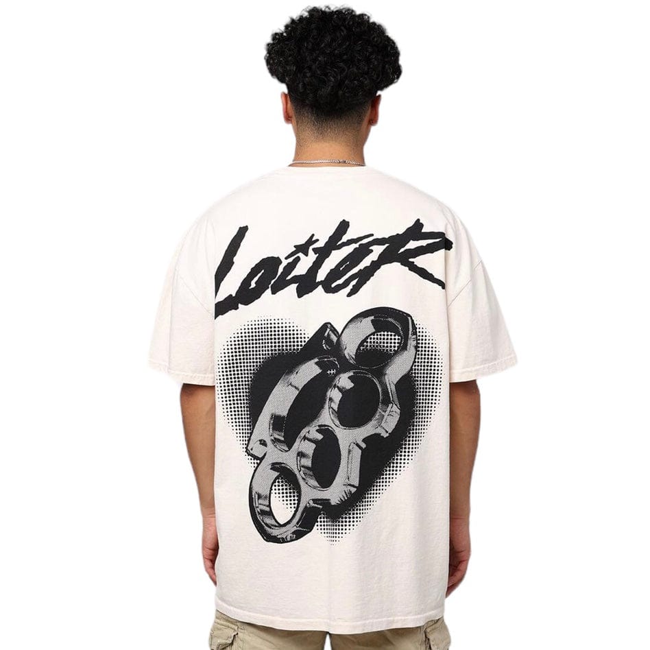 Loiter Tough Love Tee (Off White)