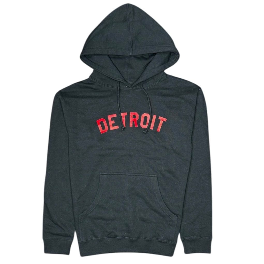 Ink Detroit Hoodie (Black/Red) - INKDETBLKRD