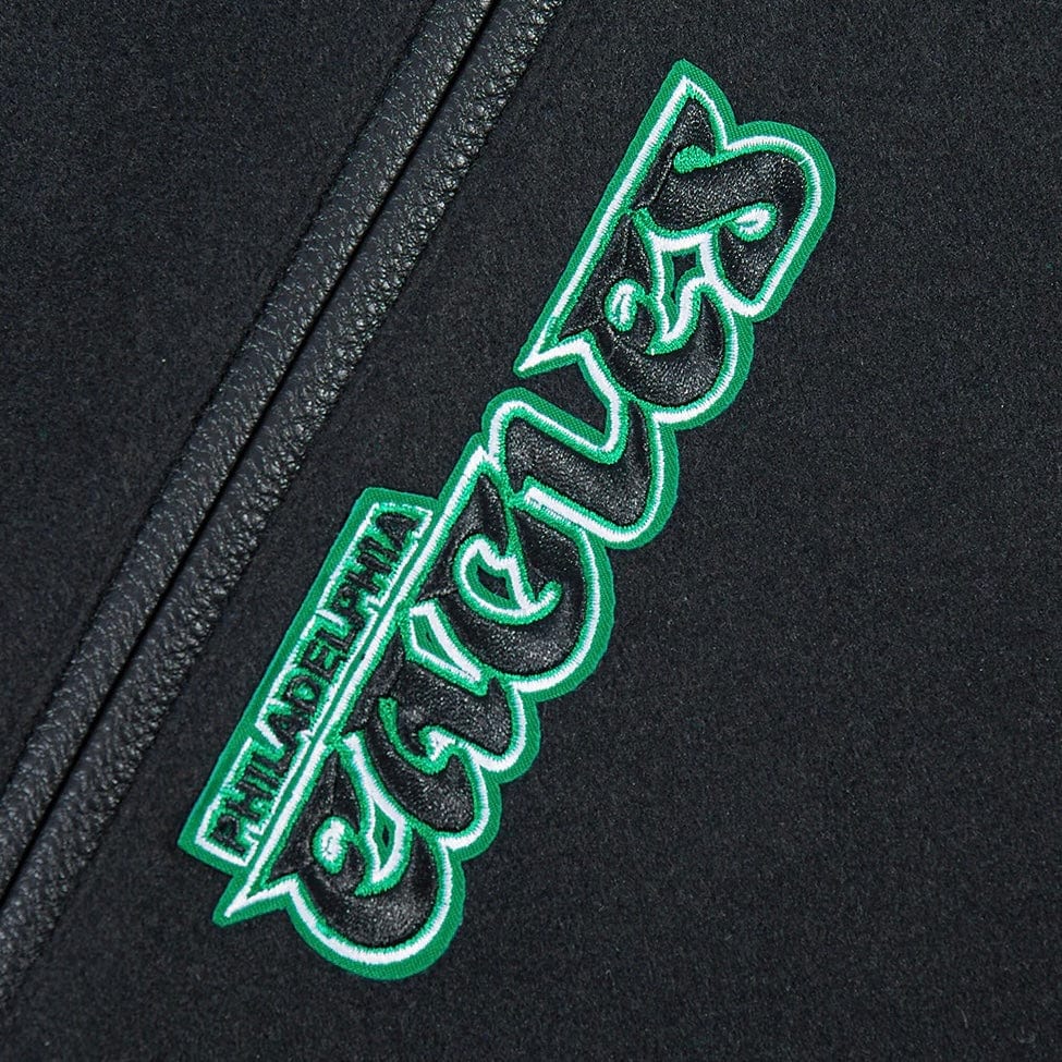 Pro Standard NFL Philly Eagles Best Of Men's Varsity Jacket (Black/Green)