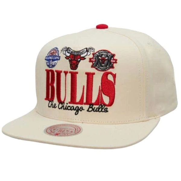 Mitchell & Ness Nba Chicago Bulls Reframe Retro Hwc Snapback (Off White)