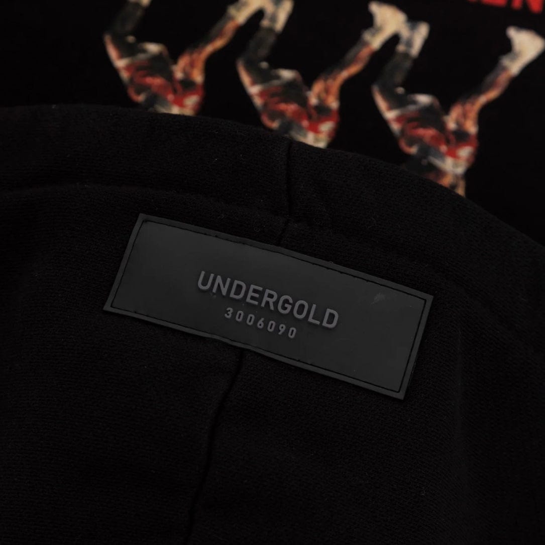 Undergold Dreamers "Never Back Down" Hoodie (Black)