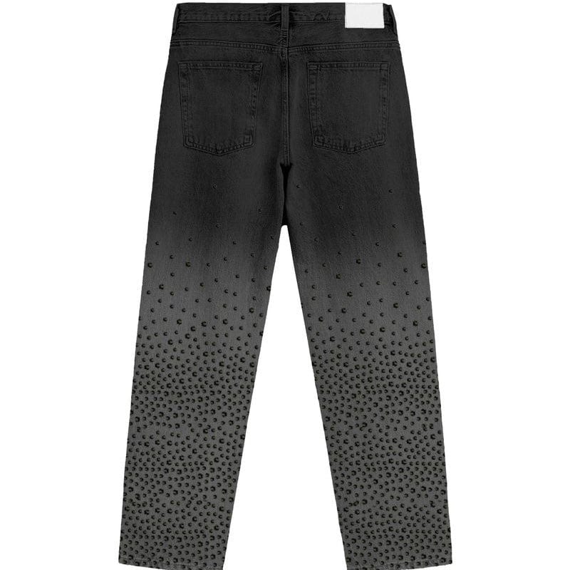 Almost Someday Solomon Rhinestone Denim (Black) AS-F25-068