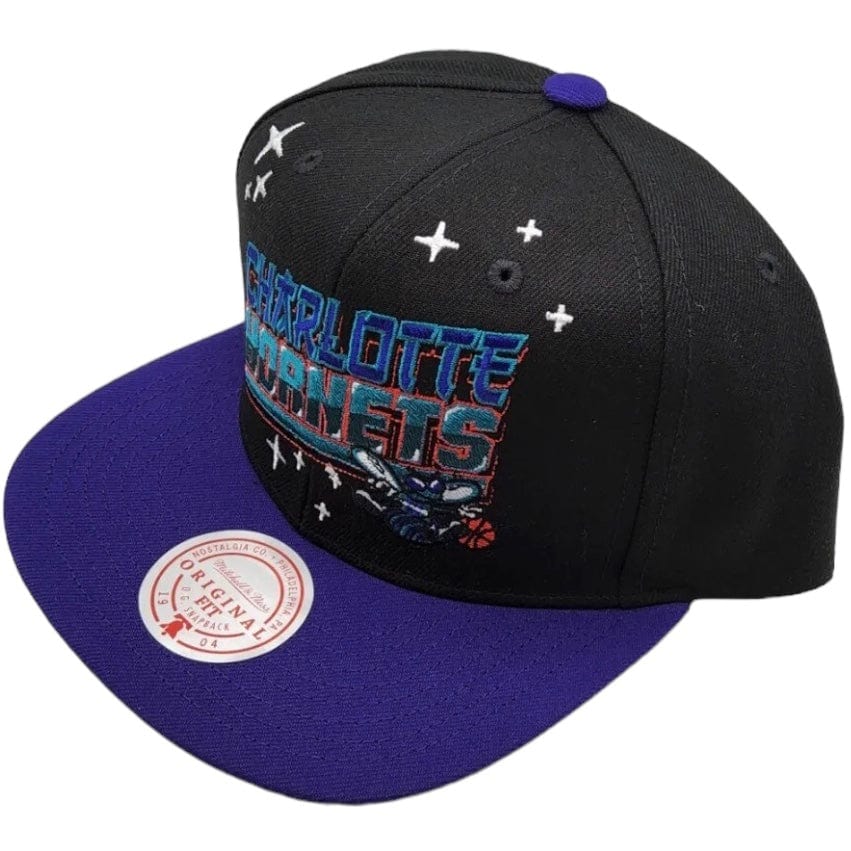 Mitchell & Ness Nba Charlotte Hornets Anime Snapback (Black)