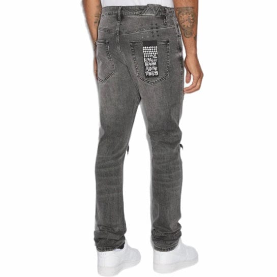 Ksubi Chitch Sinners 1999 Denim Jean (Black Stone Wash) MPF24DJ002