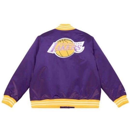Mitchell & Ness NBA Los Angeles Lakers Heavyweight Jacket (Purple)