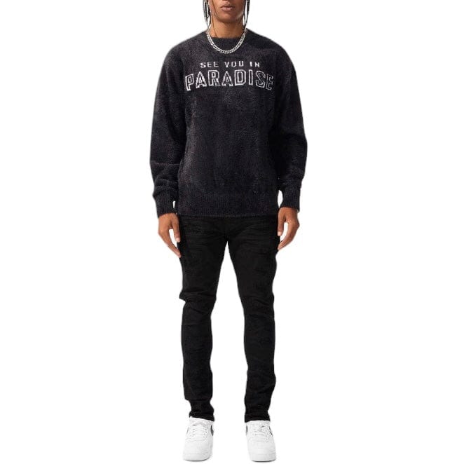 Jordan Craig Lexington Crewneck Sweater (Black) 3979