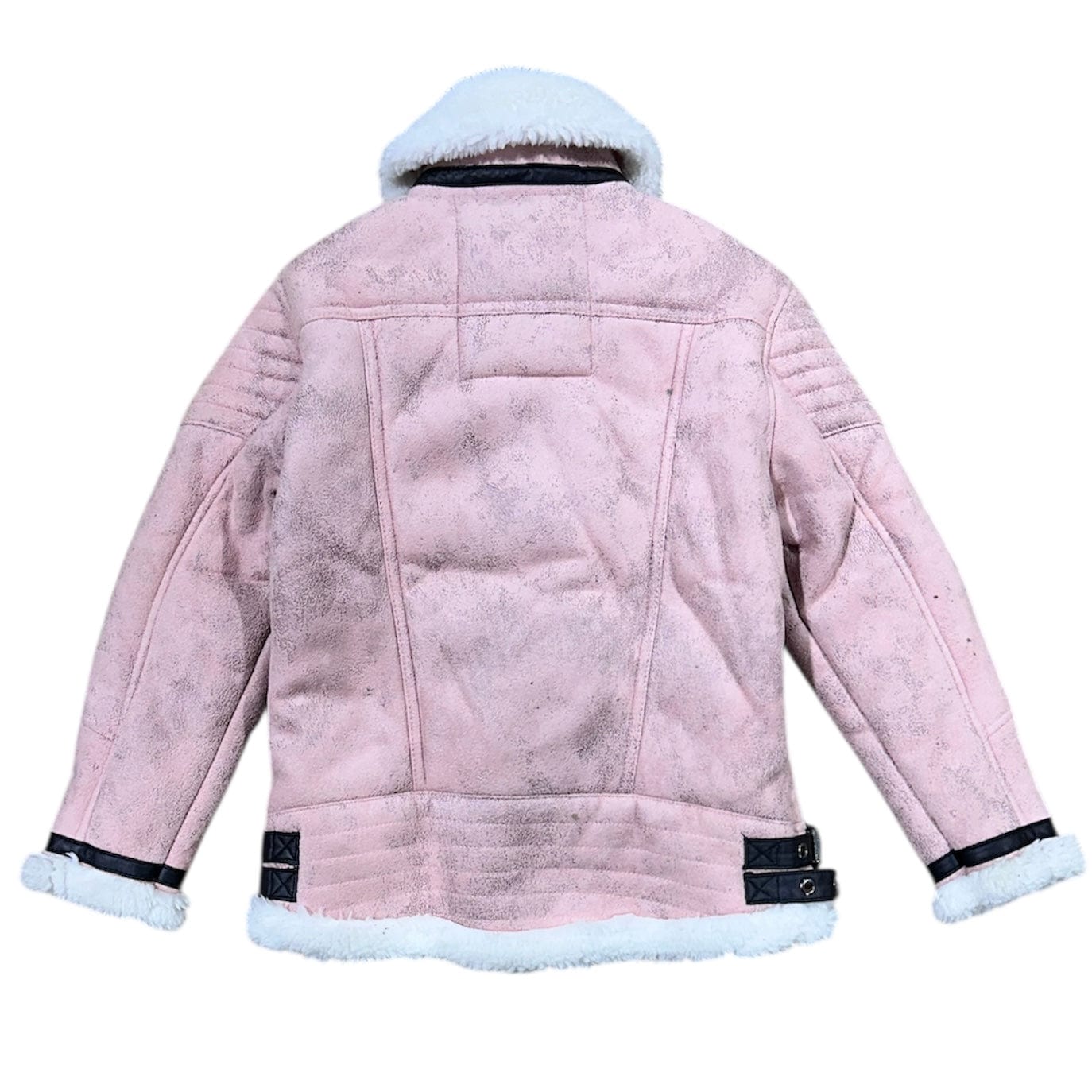 Kids Jordan Craig Denali Shearling Jacket (Pink) 91312K