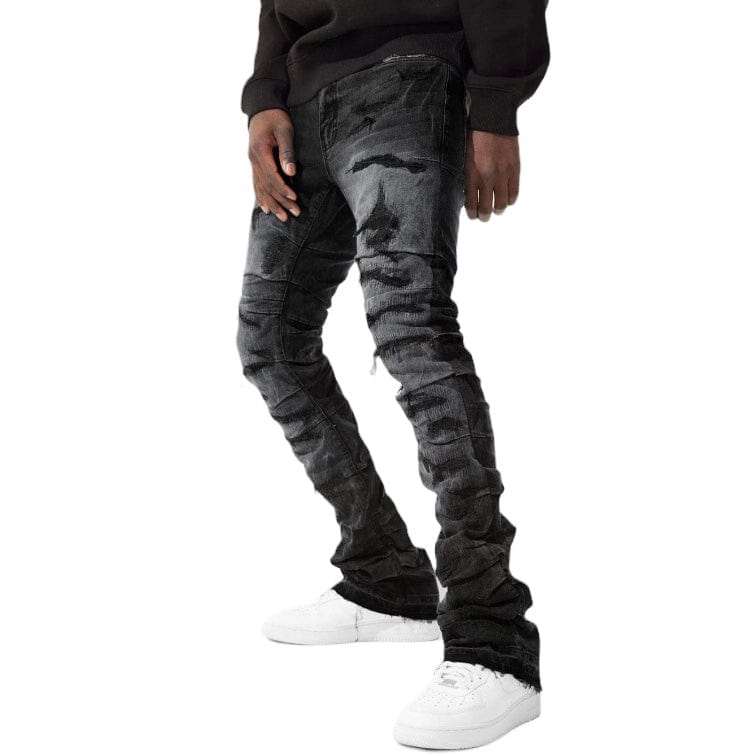 Jordan Craig Martin Stacked Ripple Effect Denim (Black Shadow) JTF1157