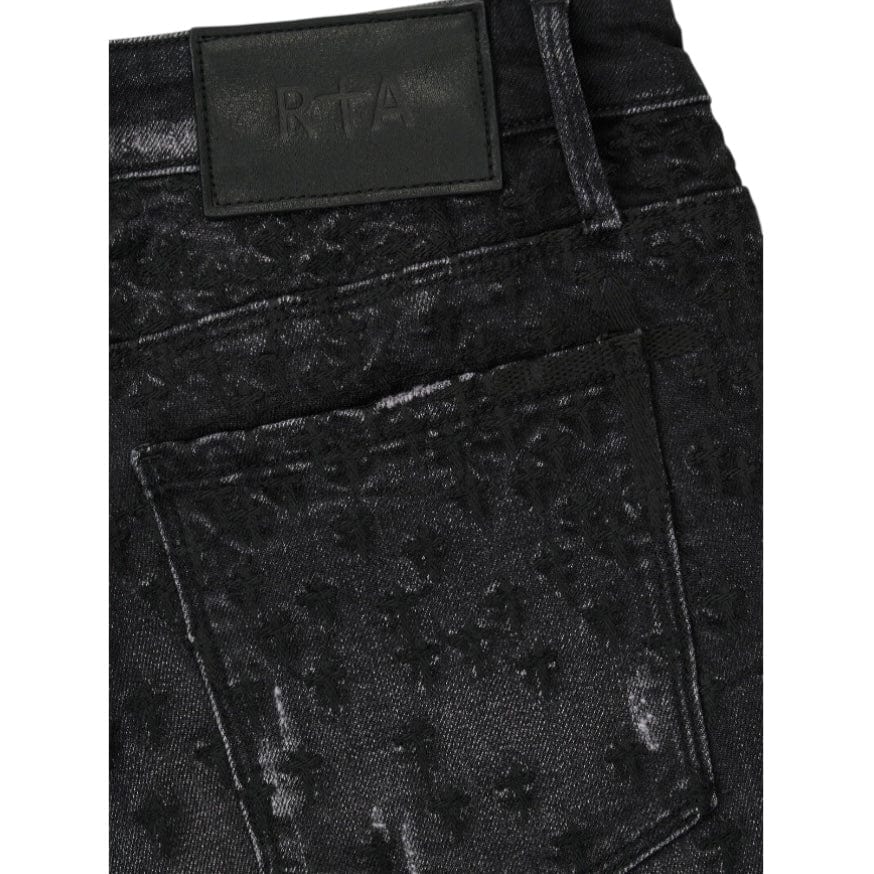 Rta Bryant Skinny Jean (Graphite Fade Allover Cross) MLFQD1047-B1205GFACS