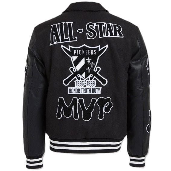 Jordan Craig Pioneers Varsity Jacket (Black) 91650