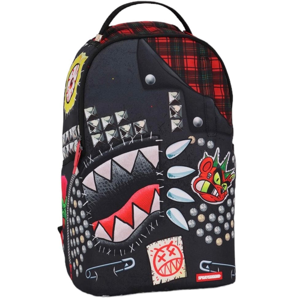 Sprayground Punk Shark DLXSR Backpack