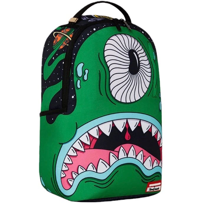 Sprayground Jorge Rodriguez Green Alien Backpack