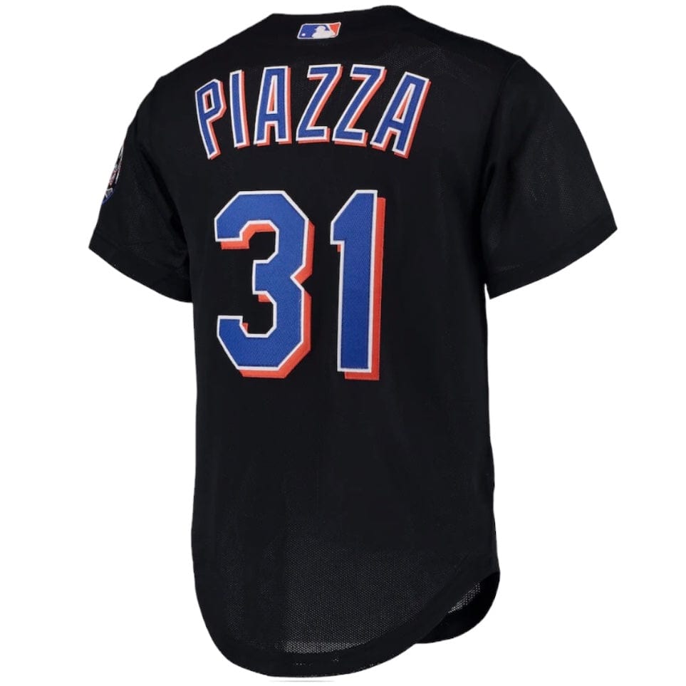 Mitchell & Ness MLB New York Mets Authentic Bp Jersey (Black)