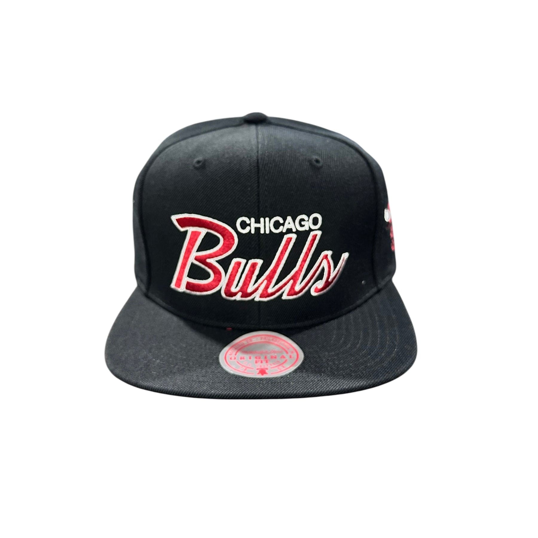 Mitchell & Ness NBA Chicago Bulls Team Script 2.0 Snapback (Black)