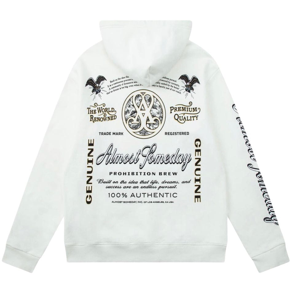 Almost Someday Prohibition Hoodie (Cream) AS-F2-12